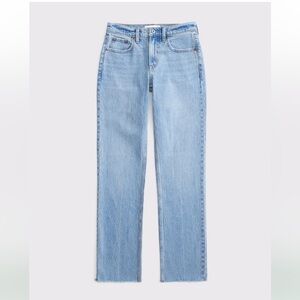 Curve Love Mid Rise 90s Straight Jean